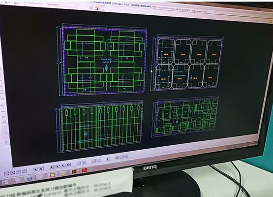Structure design and engineering on CAD software