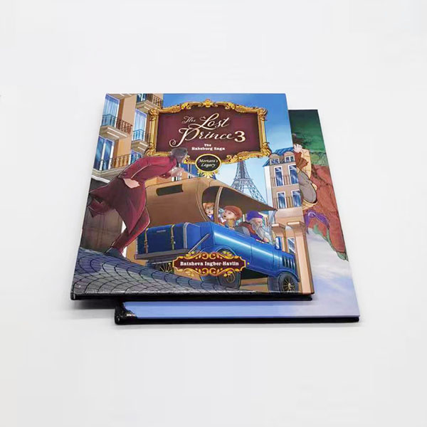 OEM foreign sewing binding hardcover book printing image 4