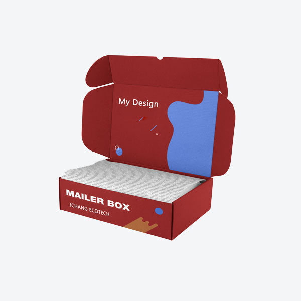Custom printed corrugated mailer box