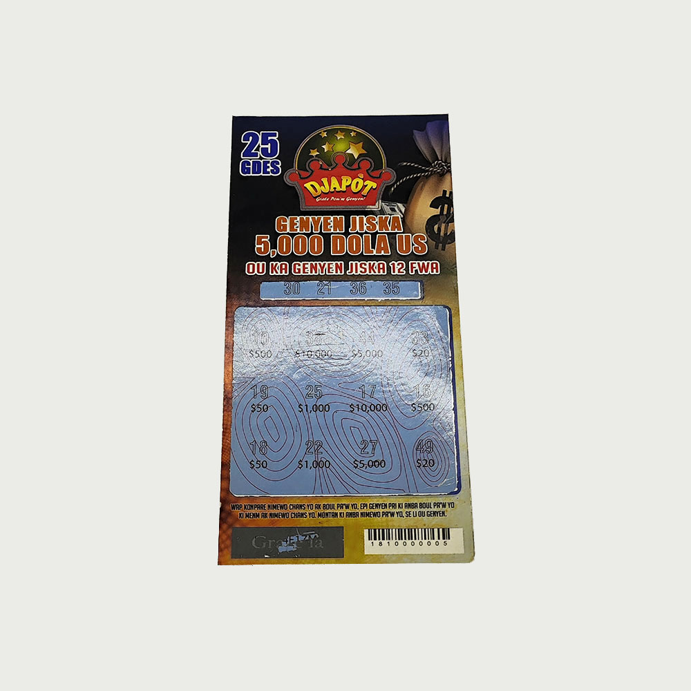 Custom Adult Lottery Scratch Off Cards image 2