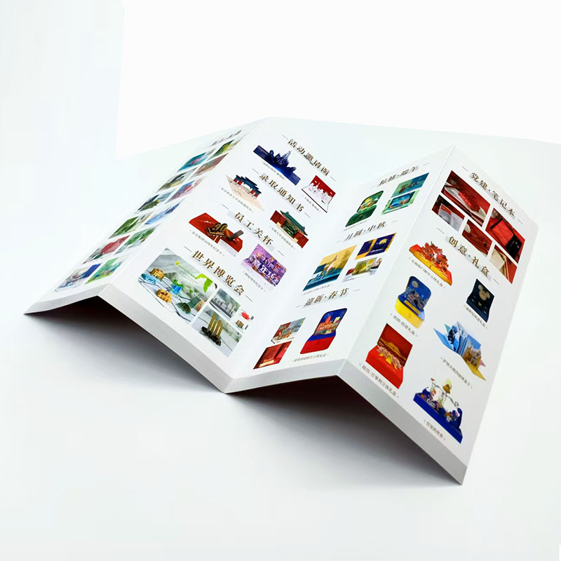 Custom Printed Folding Brochures Instruction Manuals image 2